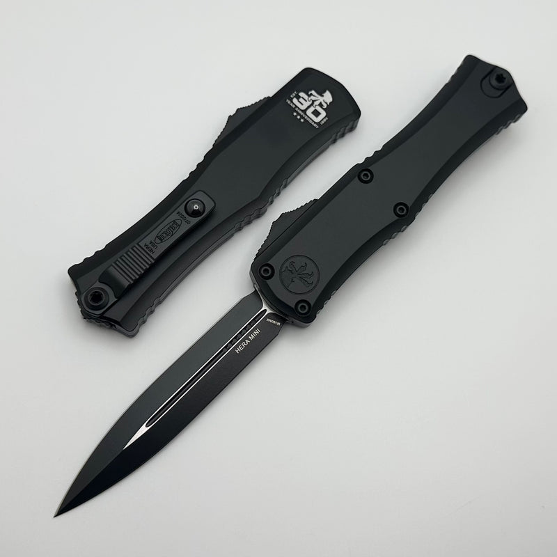 Microtech Knives Mini Hera 30th Anniversary Black Tactical D/E M390MK 1702M-1T30