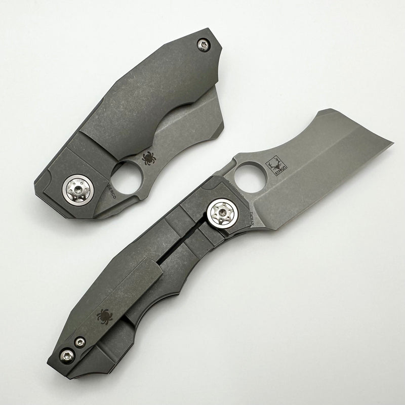 Spyderco Stovepipe Titanium & CPM-20CV C260TIP