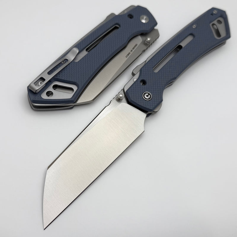 Civivi Buster FG w/ Blue G-10 Handles & Nitro-V C24052-2