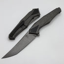Poikilo Blade Rhino Standard 1 Dark Stonewash w/ Titanium Handles & M398