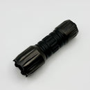 Heretic Knives Hyperion Flashlight DLC Titanium Ends/Pocket Clip w/ Black Aluminum Barrel H090-BLK-DLC