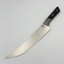 Microtech Butcher Knife Black G-10 Handle w/ Titanium Bolsters & Stonewash M390MK 3800B-10BK