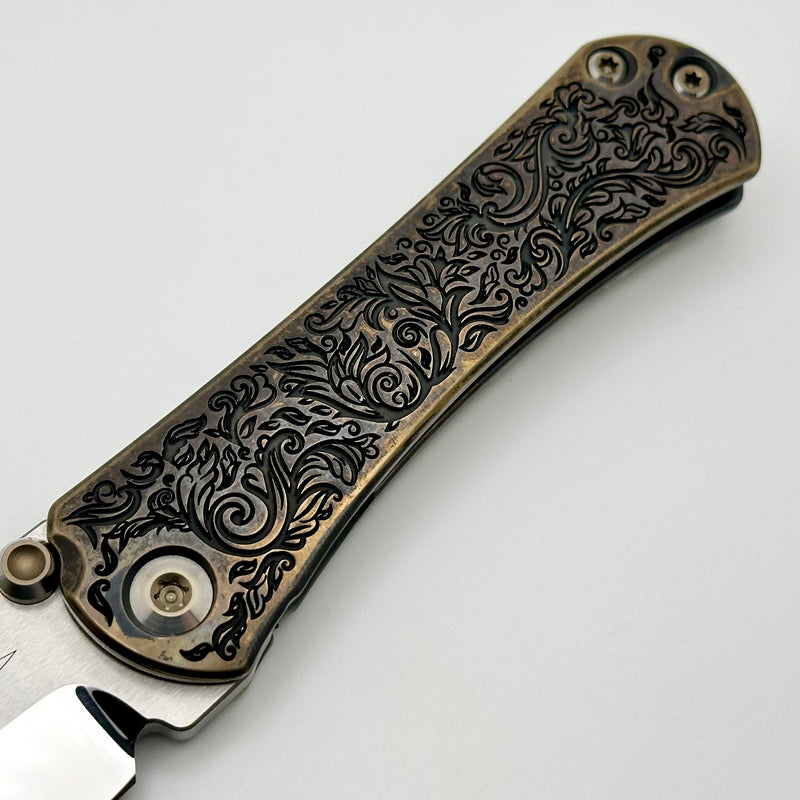 Borka Blades & Marfione Custom & Ti2 Design SBTF Scroll TRD 2024 w/ Mirror Star Ground M390