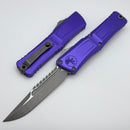 Microtech Knives Combat Troodon Gen III Apocalyptic Interceptor w/ Purple Handle Signature Series 1217-10APPUS