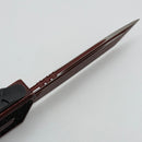 Microtech Scarab 2 Gen 3 Weathered Red Spine Fluted Tanto 1279-1WCM