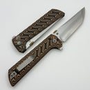North Mountain Blade Chop2 w/ Two Tone Snakeskin G-10 Handles & SLD-Magic