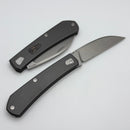 Tactile Knife Co Ranger Slipjoint Titanium Handle w/ Copper TechnoCarbo Shield & Wharncliffe MagnaCut