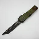 Microtech Knives Combat Troodon Gen III Outbreak Tanto Part Serrated 1144-2OBDS