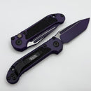 Microtech Knives LUDT Gen III Weathered Purple Tanto 1136-1WPU