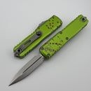 Microtech UTX-85 Gen IV Zombie Tech w/ Stonewash D/E M390MK 12324-10Z