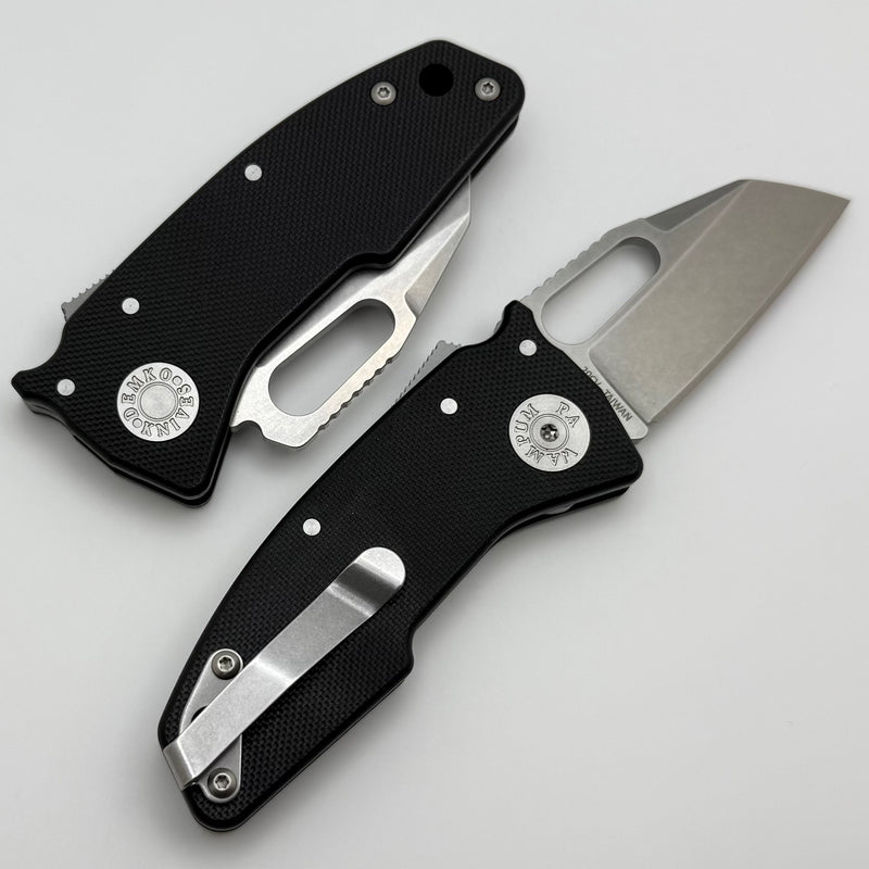 Demko Nano Shark w/ Black G-10 Handles & CPM-20CV