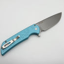 Pro-Tech Mordax Gridlock Tiffany Blue Handle & Stonewash MagnaCut BSA25.MORDAX.1