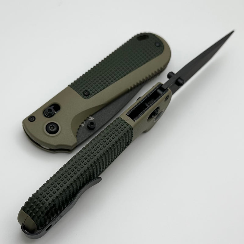 Benchmade Redoubt Ranger Green/Forest Grivory w/ Tanto D2 431BK-1