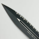 Microtech Dirac Delta D/E Black Tactical Fully Serrated 227-3T PRE OWNED
