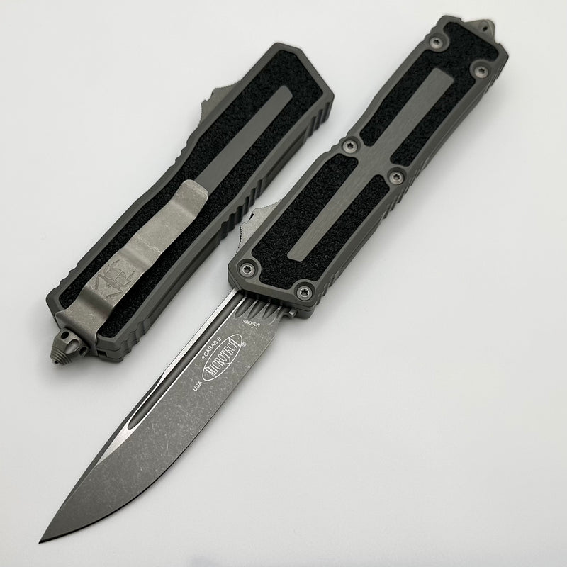 Microtech Scarab 2 Gen 3 S/E Natural Clear Apocalyptic Standard 1278-10APNC