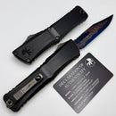 Microtech Marfione Select Combat Troodon LT Gen III w/ Hefted Black Handle & Blued Baker Forge Coppermai Bowie 1146-16MS3