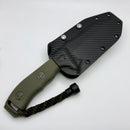 Pre Owned Microtech Currahee Tanto Edge OD Green Standard 103-1COD