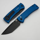 Chaves Pro-Tech Redencion 229 w/ Blue Handle & DLC Tanto S35VN Blade Show Texas RCR1103-Blue