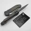 Microtech Knives LUDT Gen III Apocalyptic Tanto Slab Side Titanium Handles 1136-10APMS1