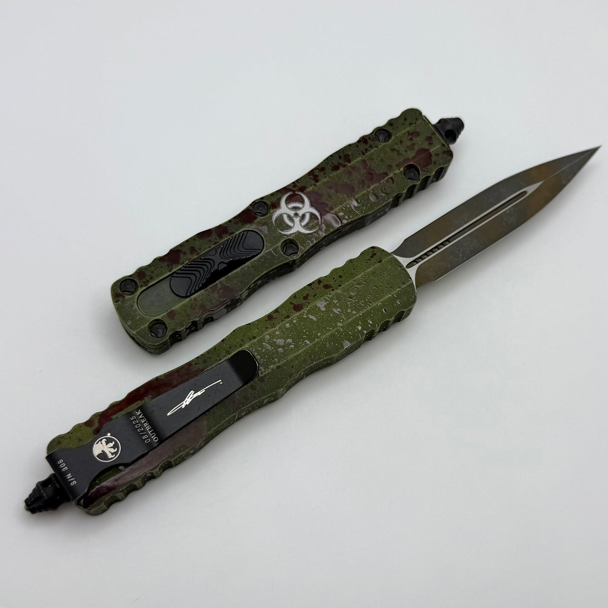 Microtech Dirac Outbreak Double Edge Signature Series 225-1OBDS