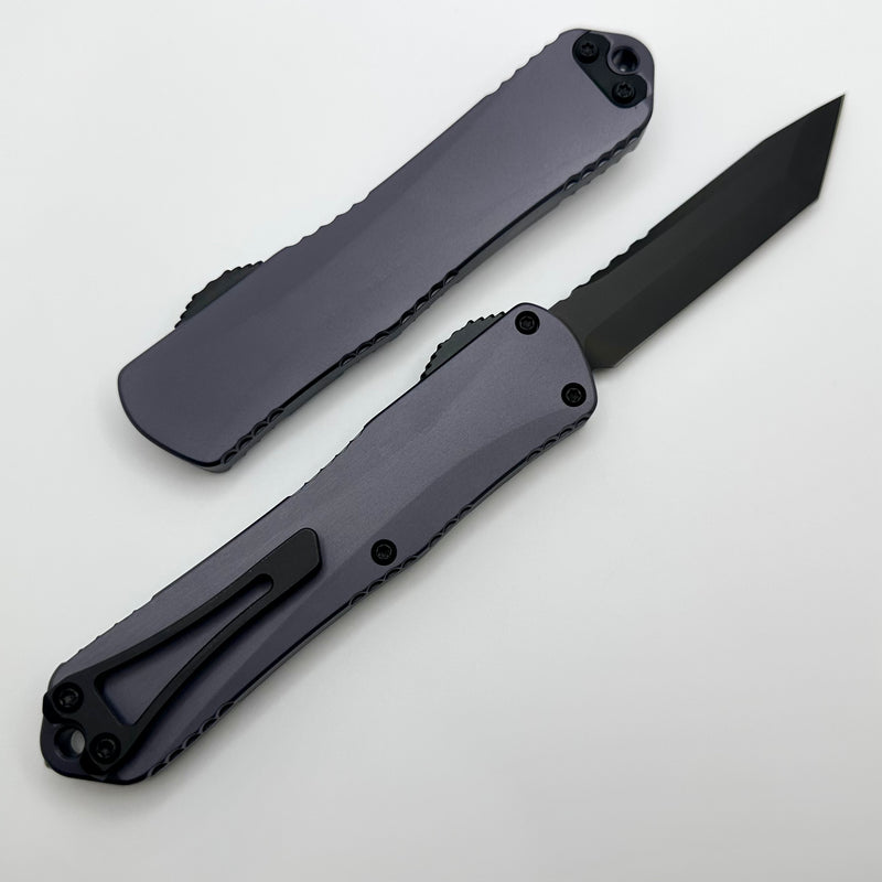 Heretic Knives Manticore E Gray Handle & DLC Tanto MagnaCut H027-6A-GRAY