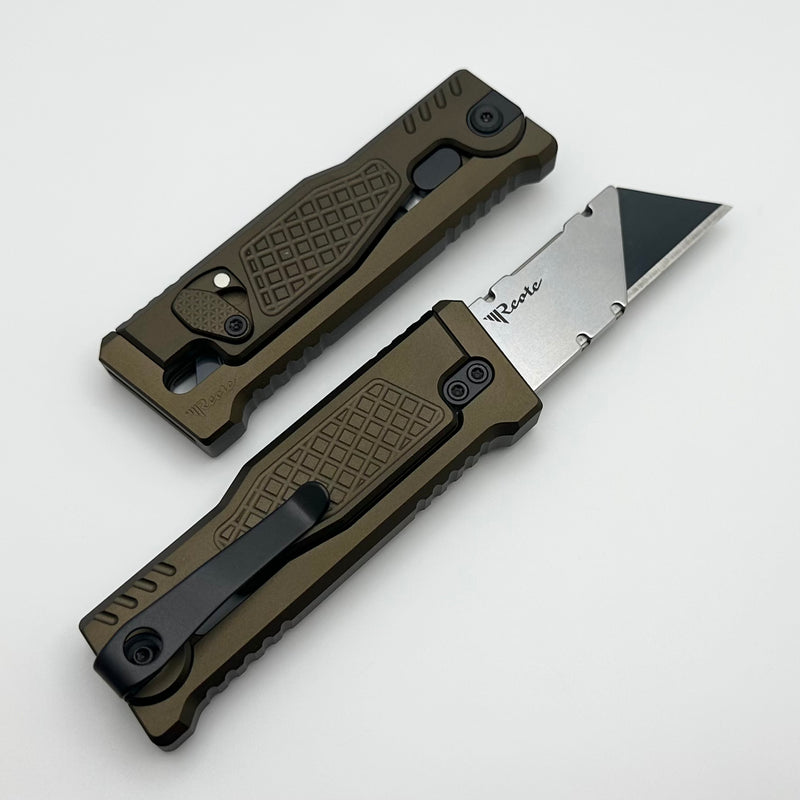 Reate EXO-U Utility Diamond Pattern Bronze Aluminum Handle