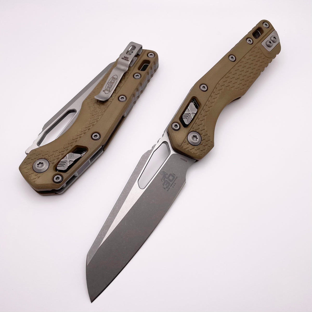 Microtech Knives MSI RAM LOK 30th Anniversary Dark Earth Polymer & M39