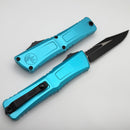Microtech Knives Combat Troodon Gen III Black Bowie w/ Turquoise Handle 1146-1TQ
