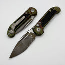 Microtech Knives LUDT Gen III Outbreak Drop Point Serrated 1135-2OBS