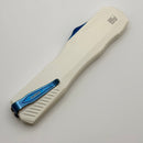 Kershaw Livewire White Cerakote Handles & Blue Magnacut Spearpoint 9000WBLU