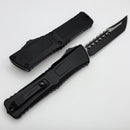 Microtech Knives Combat Troodon Gen III Tactical Hellhound w/ Black Handle Signature Series 1219-1TS