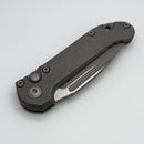 Microtech Knives LUDT Gen III Partial Serrated Apocalyptic Drop Point & Titanium Slab Side Handles 1135-11APMS1