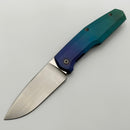 Custom Knife Factory FIF18 Tumbled Titanium Handles & M398 (In House Modified)