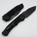Heretic Knives Wraith Auto V4 Tactical w/ Black Handle & Black Tanto MagnaCut Blade H100-6A-T