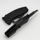 Demko Nano Shark Stealth w/ Black Aluminum Handles & Shark Foot CPM-20CV