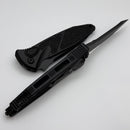 Microtech Socom Elite Blackout Tanto Edge Part Serrated Auto Black Tactical Standard 161A-2T-X4