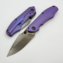 Tuya Knife Dino Purple Titanium Framelock Handle & DLC S90V
