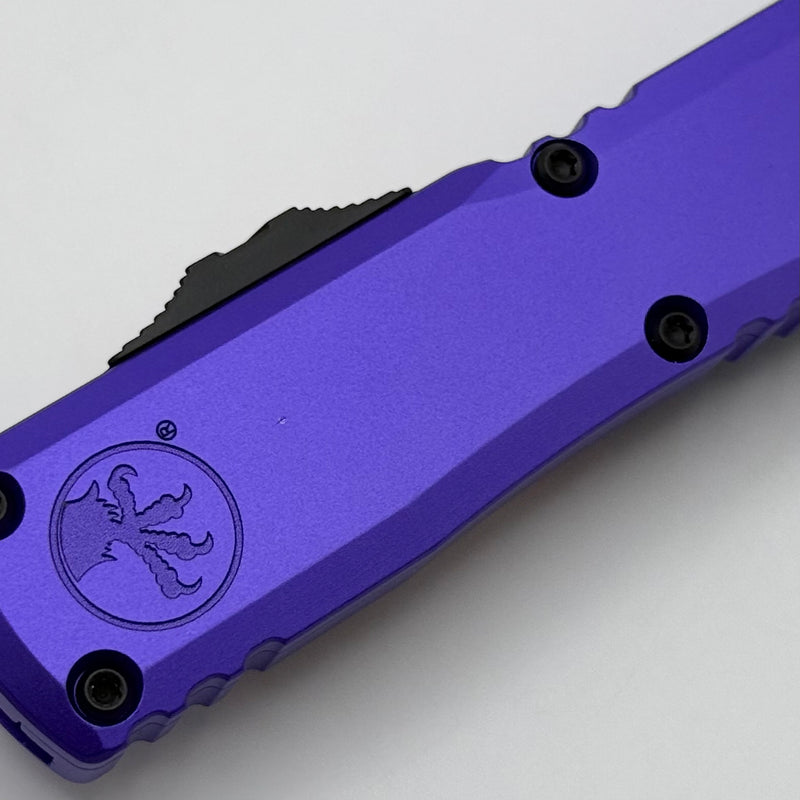 Factory Blem Microtech Ultratech Gen IV D/E Tactical Standard w/ Purple Handle 11224-1PU