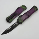 Microtech Knives Mini Hera Purple X-51 w/ S/E M390MK Signature Series 1703M-1PUX51S