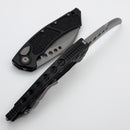 Microtech Hawk w/ Black Aluminum Handle & Apocalyptic M390MK 166-10AP
