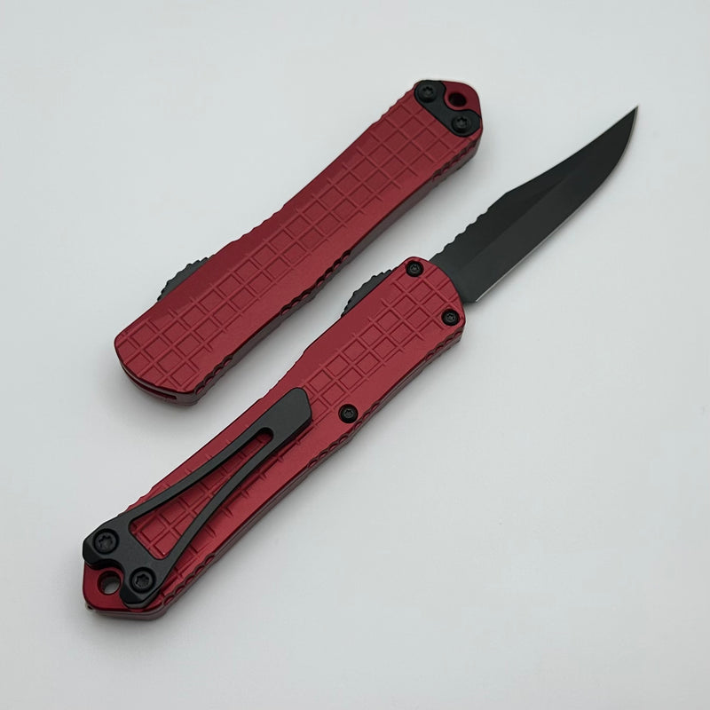 Heretic Knives Manticore S Red Grenade Frag w/ DLC Bowie Magnacut H022BF-6A-RED