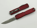 Microtech Ultratech Gen IV S/E Apocalyptic Standard w/ Merlot Handle 11214-10APMR
