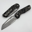 Microtech Knives MSI RAM LOK Tiger Stripe Camo Polymer Handles & Apocalyptic M390MK 210T-11APPMTSC