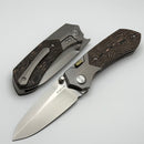 Remette RT Meteor Titanium Handles w/ Carbon Fiber Inlays & M390 RTPT-D