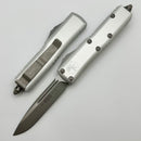 Microtech UTX-85 Single Edge Apocalyptic Standard & Clear 231-10APCR