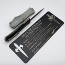 Marfione Custom Mini Hera II Jade G-10/Aluminum Handle & Hatori Cowry-y Damascus D/E