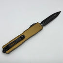 Microtech Ultratech Gen IV D/E Tactical Standard w/ Tan Handle 11224-1TA