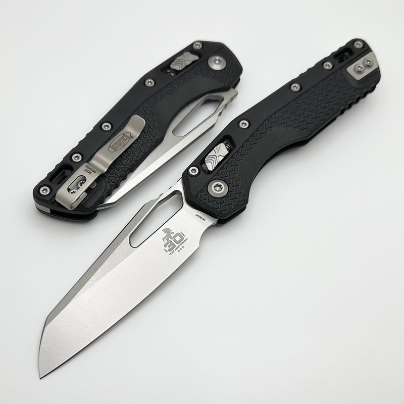 Microtech Knives MSI RAM LOK 30th Anniversary Black Polymer & M390MK Stonewash Standard 210T-10PMBK30