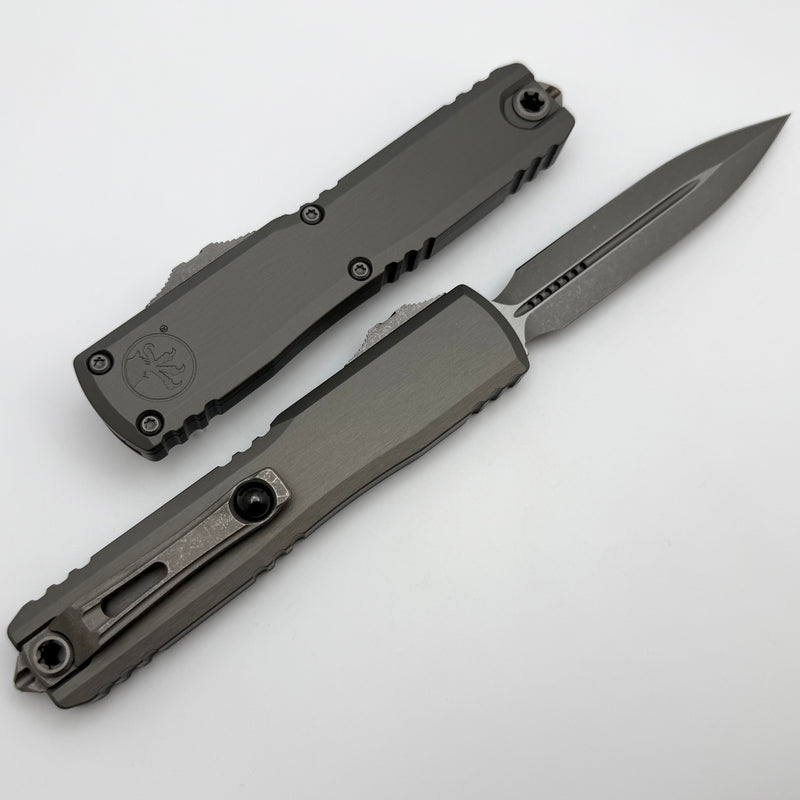 Microtech Ultratech ZBP D/E Apocalyptic Natural Clear 1122-10APNC