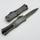 Microtech Knives Hera II Mini Dark Flag D/E M390MK Signature Series 1702M-1DKFLAGS